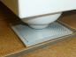 Preview: Dämpfer 80x80mm grau