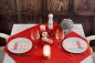 Preview: Dunicel Mitteldecke rot 84x84 c