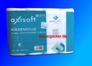 Küchenrolle Axisoft pro, 3-lagig, 51 Blatt