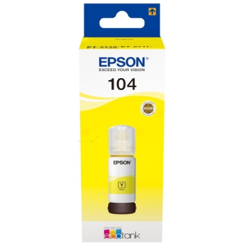 Epson 104, yellow, C13T00P240