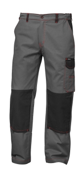 Craftland Twill Bundhose "Maastricht" grau/schwarz