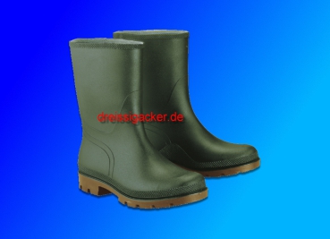 Gummistiefel Gärtner grün