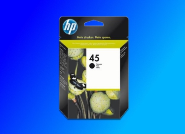 HP Tintenpatrone 45 black / schwarz 930 Seiten