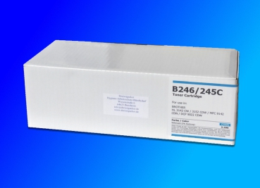 Alternativ Toner B246C cyan ersetzt TN242/TN246