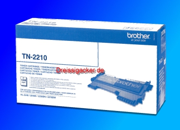 Brother Toner TN2210 schwarz 1.200 Seiten