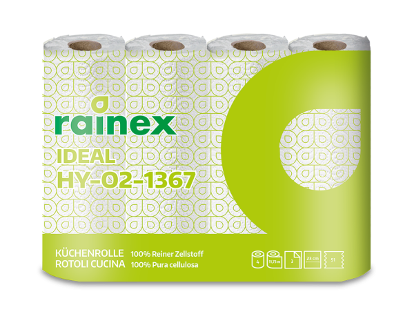 Küchenrolle Rainex Ideal 3-Lg.