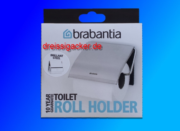 Brabantia Toilettenpapierhalter Brillant Steel