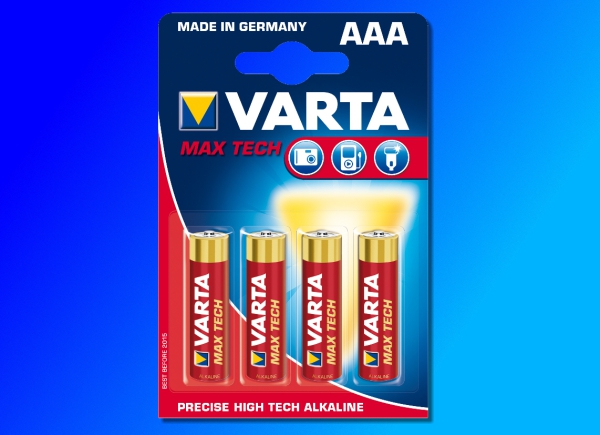 Varta Max-Tech Typ AAA Micro 1,5 Volt