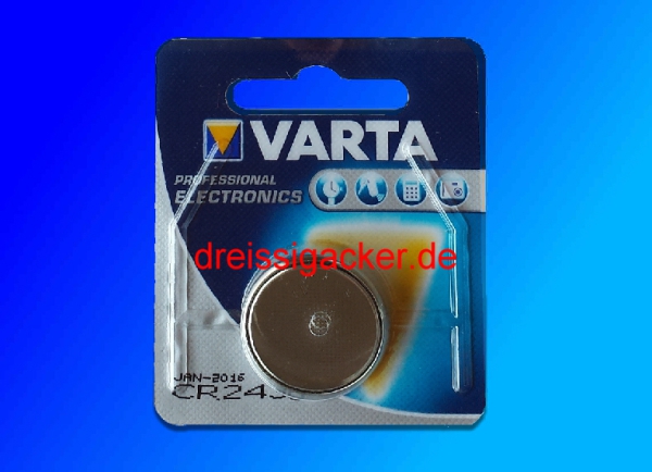 VARTA Electronics CR2430 3V