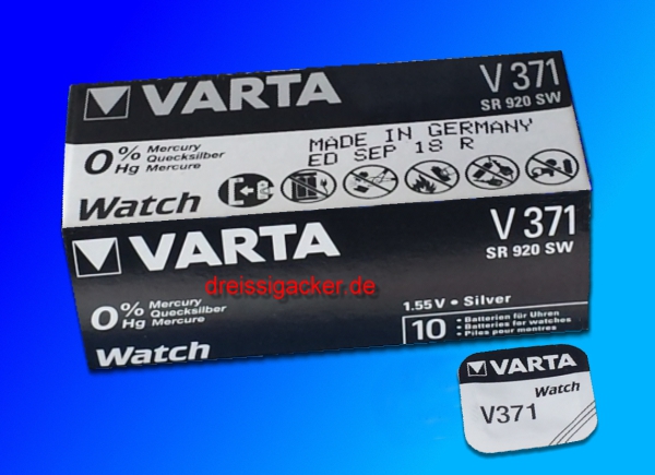 VARTA Electronics V371 1,55V