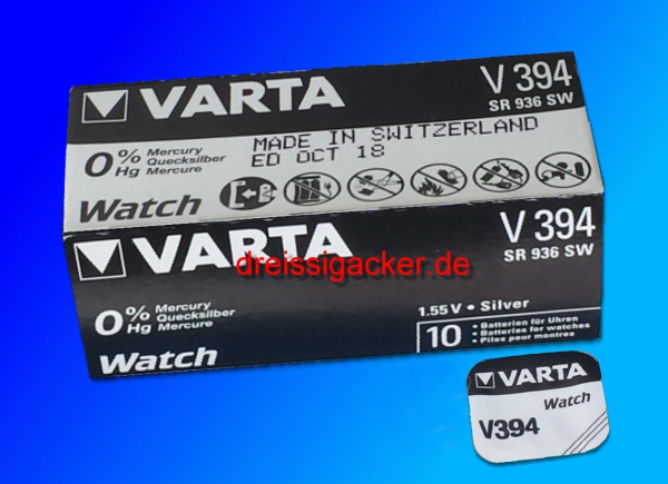 VARTA Electronics V394 1,55V