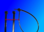 Kabelbinder schwarz 200 x 3,6 mm, 100 Stück