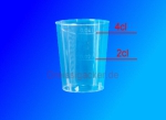 Schnapsglas 4cl transparent 50 Stück
